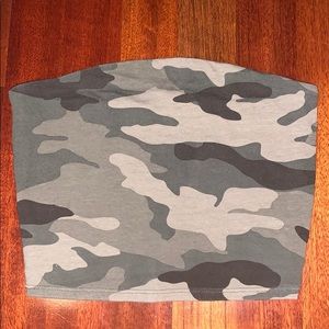 Camo Tube Top
